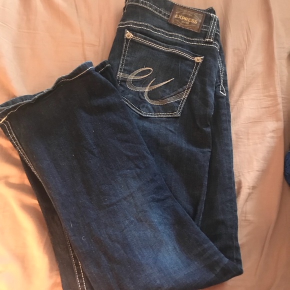 Express barely boot cut jeans - Picture 1 of 1